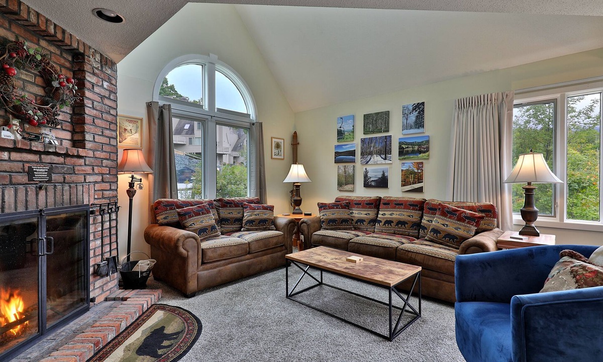 Killington Condo | Beautiful 2BR/2BA Fall Line Condo w/Mountain Views, Pool, Hot Tub, Sauna, Shuttle. G2B