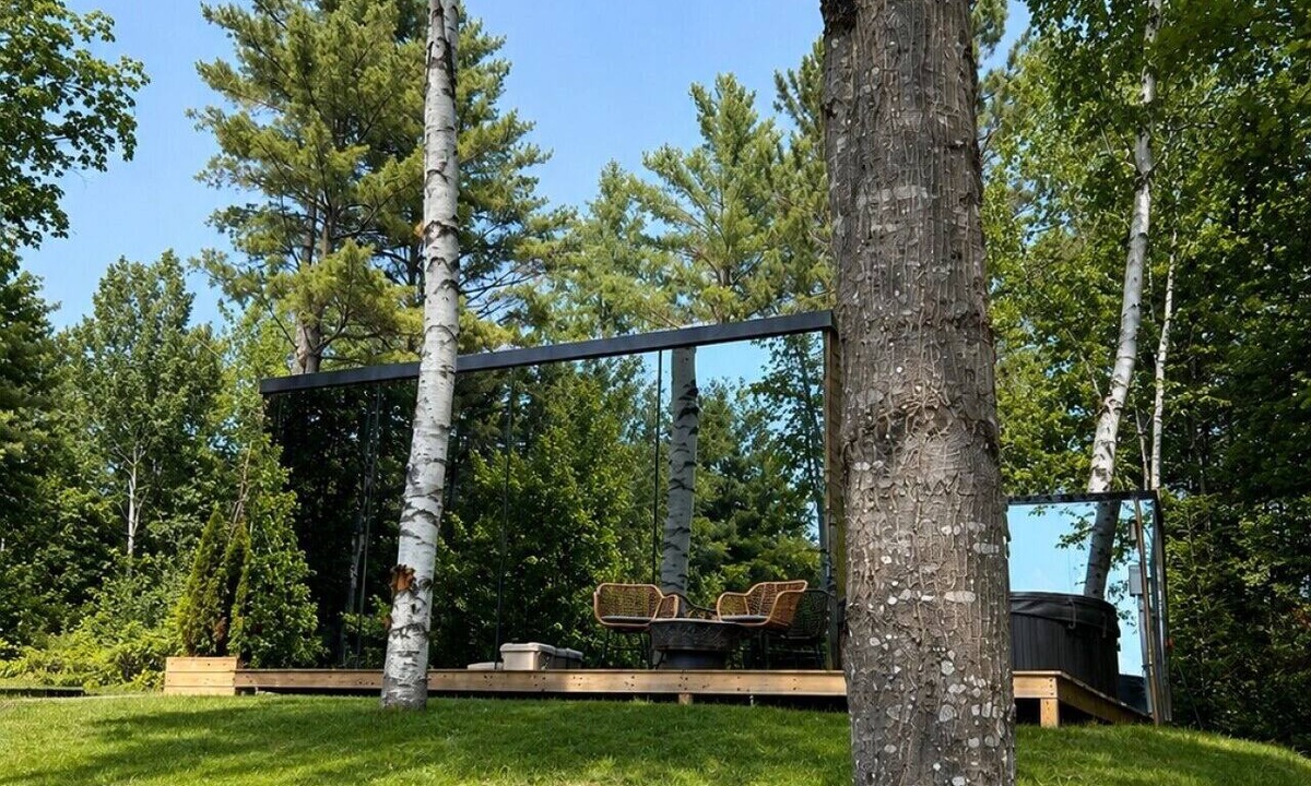 Whitefield House | Birch Mirror House at FarAway Pond