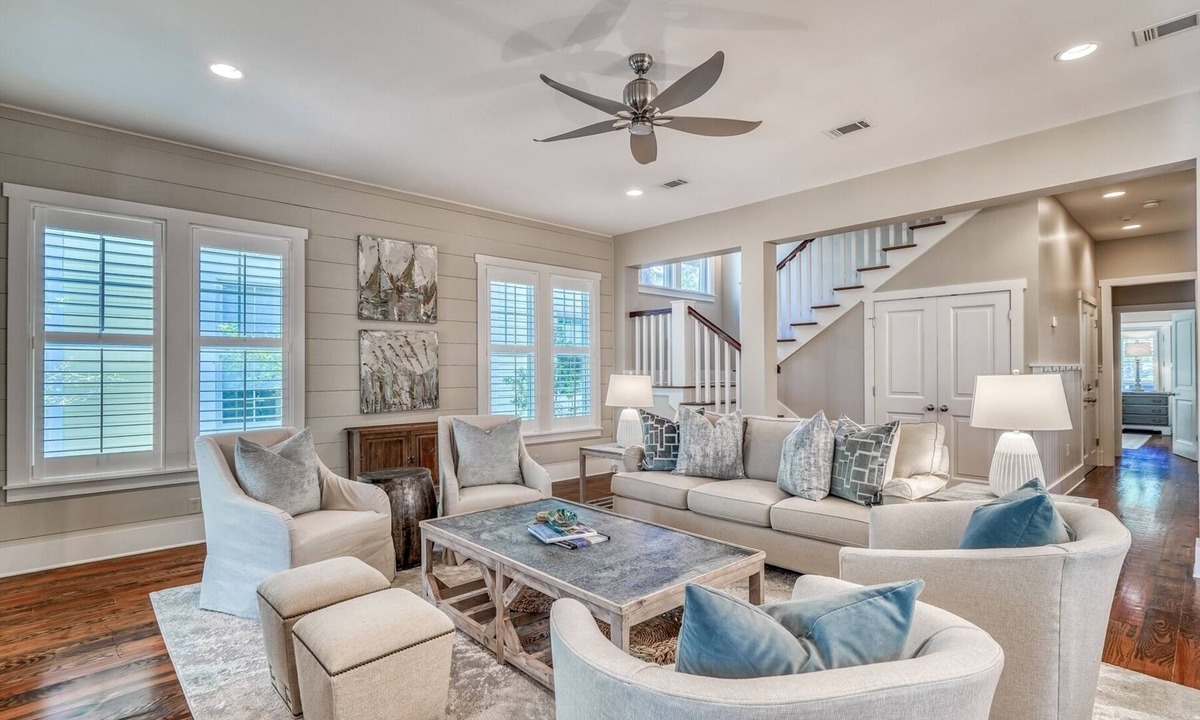 Cottage District House | Charming Cottage in WaterColor, Beach Club Access, Bikes. Open Layout, Steps to Seaside. Book Now!