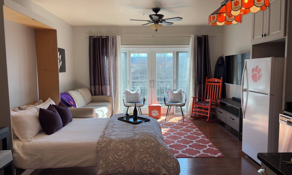 Clemson Apartment | Cozy & convenient studio apartment with a view of Death Valley.
