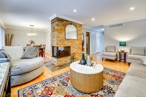 Farmington Hills House | Fire Pit & Yard: Family Home in Farmington Hills!