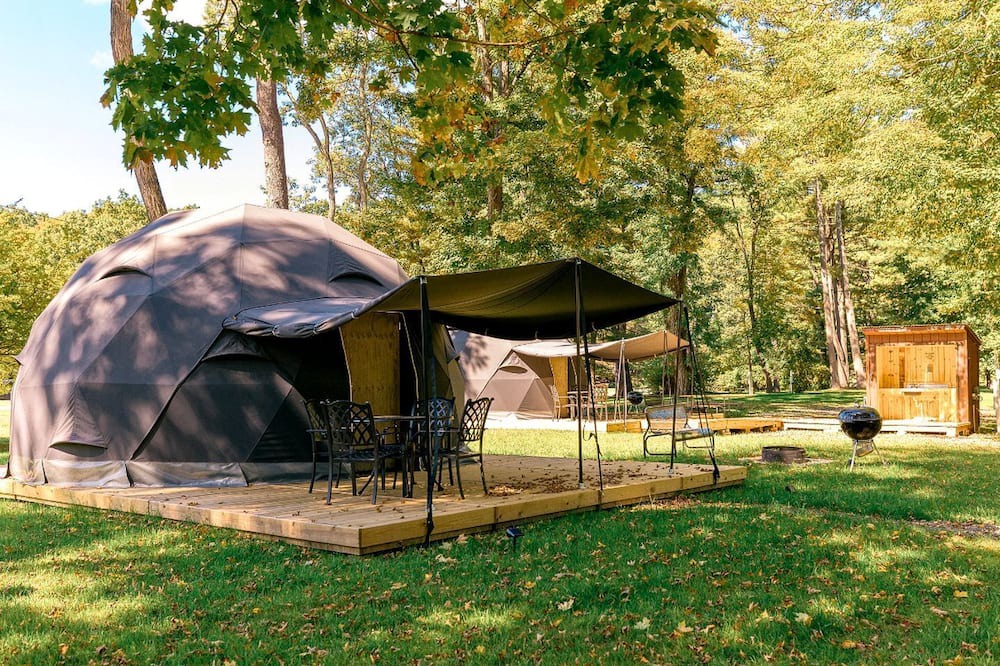 Gilboa Cabin | Idyllic Geodesic Dome Sanctuary near Schoharie Creek in New York