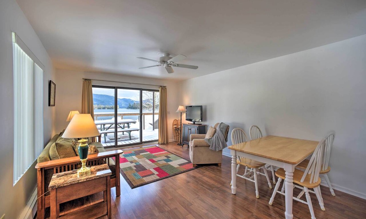 Bolton Landing Apartment | Lake George Getaway w/Mountain + Water Views