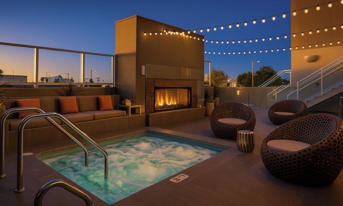 Downtown Apartment | Lux 1BD/1BTH apt in peaceful Glendale w pool,gym,hot tub, rooftop, free parking