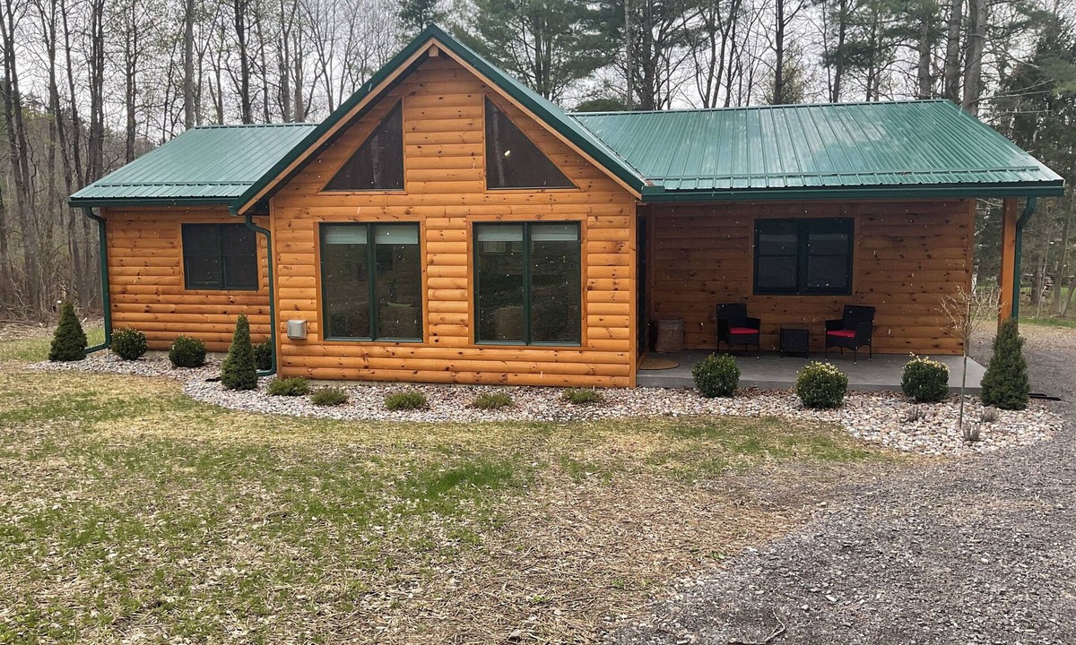 Cooperstown - Otsego Lake Cottage | Modern, rustic 3 bedroom cabin nestled in a wooded lot just outside Cooperstown