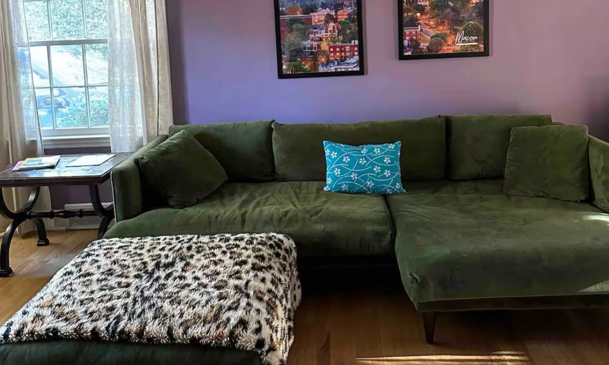 Macon House | “Not the Ritz”, 2 mi Macon DT , very private fenced yard, off street parking!