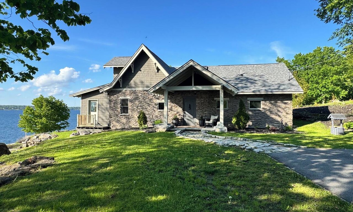 Brier Hill House | Perch Bay Hideaway- A St. Lawrence River house.