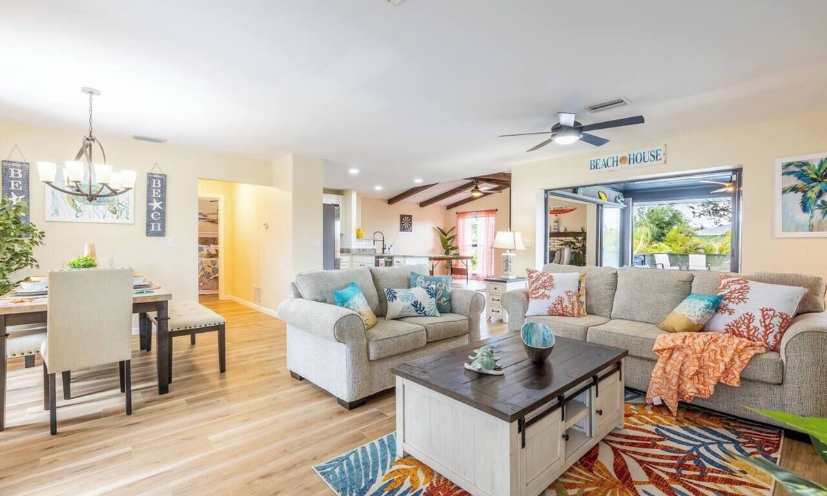 Englewood South Villa | Private Pool, Game Room & Tiki Bar, Minutes to Englewood's Gulf Beaches