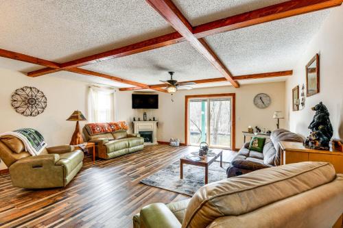 Peru House | Riverfront Peru Cabin ~ 2 Mi to Lake Champlain!