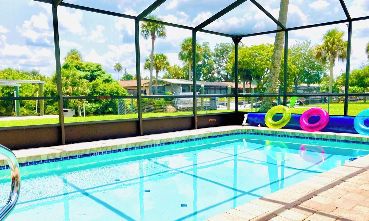 Indian Waters House | Waterfront, heated pool, floating dock