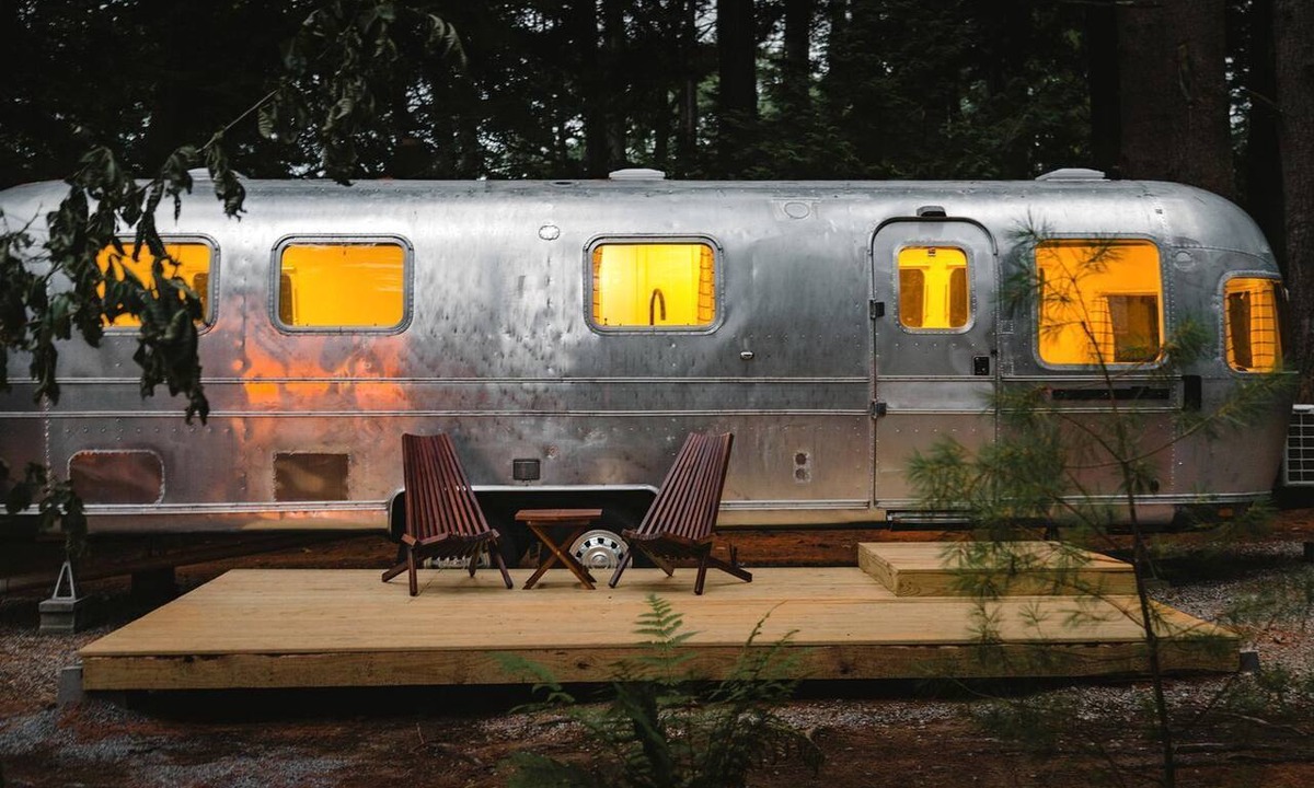 Corinth House | Waterfront, Pet Friendly Airstream near Lake George in the Adirondack, New York