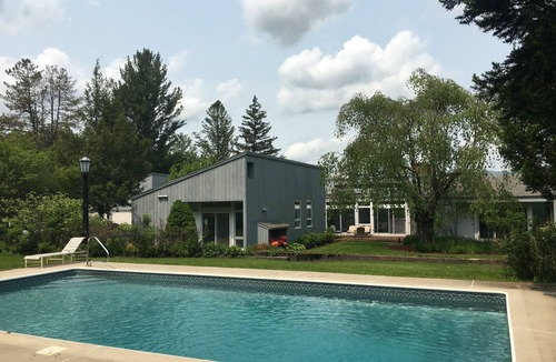 Williamstown House | 11 acre mid-century estate, newly renovated, seasonally available pool.
