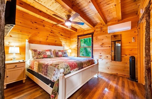Jay House | Adirondack Mountain Cabin with Hot Tub, Near Whiteface, Lake Placid, Fire Pit, Game Rm