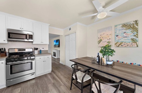 San Clemente Apartment | Balcony Fire Pit Walk to Village, Beach and Pier