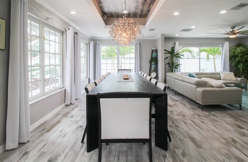 Golden Beach House | Bella Paradiso: Exquisite 5 BR Pool Home with Private Beach Access