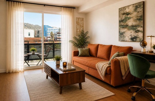 Downtown Apartment | Charming 1-bedroom apartment in fabulous Glendale with fitness room, AC