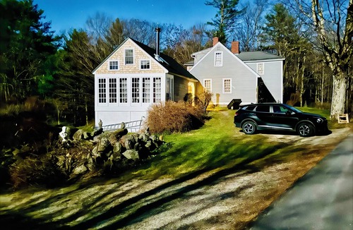 Greenfield Cabin | Charming 16x16 pine cabin in delightful Greenfield New Hampshire with WiFi