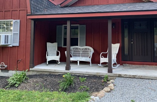 Diamond Point House | Charming Adirondack lake house near Lake George - short walk to private beach
