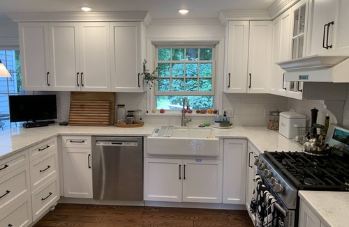 Perinton House | Charming, comfortable and spacious Pittsford home on a pond.