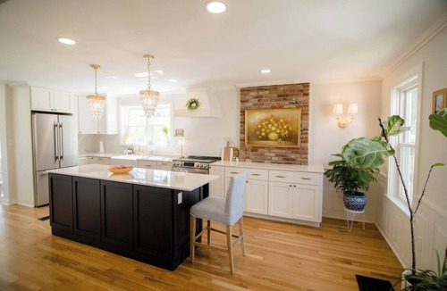 Etna House | Charming & serene, this farmhouse has it all, offering stylish comfort, a sunny private backyard, and a prime location to Cayuga lake and gorges Ithaca.