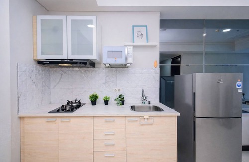 Jakarta Apartment | Chic And Roomy 2Br Space At Apartment Casa Grande Residence