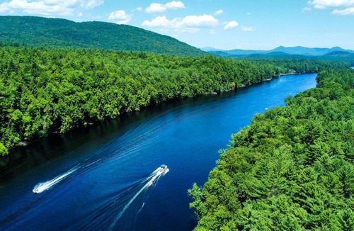 Corinth RV Rental | Classic Safari Tent in the Heart of the Adirondack Wilderness, near Lake George, New York
