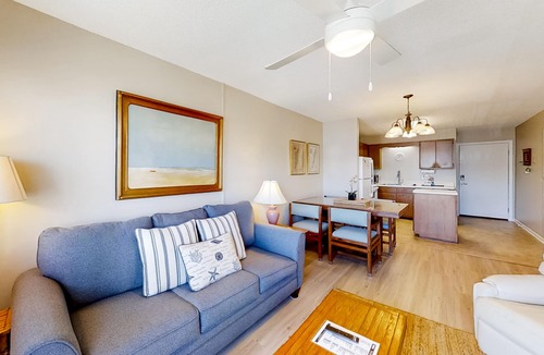 Fort Morgan Condo | Condo Steps from the Sand with Balcony, Resort Pools, Central AC, & WiFi