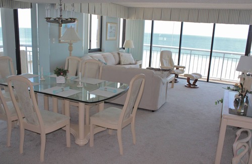 Crescent Beach Condo | Corner Unit - Wrap-around Ocean Views - Shoreham II 5A