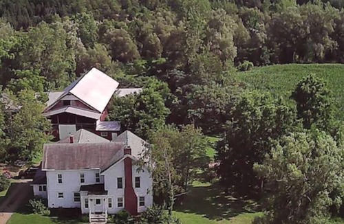 Little Valley House | Covered Deck with Tub on 200 acres; 10 min from Ellicottville/Holiday Valley