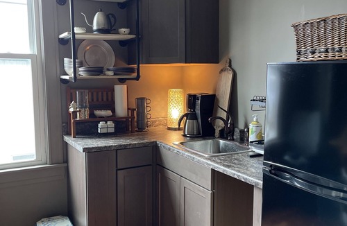 Little Falls Apartment | Cozy and artistic Pied-a-Terre, perfect for a weekend romantic getaway.