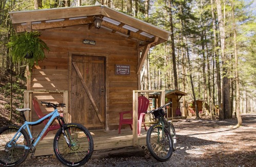 Ellijay Cabin | Cozy TRAIL's END tiny house style cabin at Mulberry Gap with AC, WiFi
