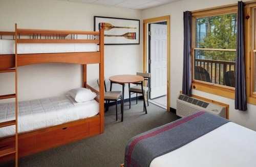 Schroon Lake Hotel | Enjoy Scenic Sunset from Outdoor Firepit | Perfect For Family Stay + Pool Access