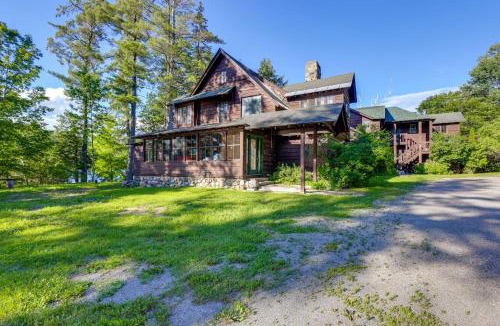 Ticonderoga Villa | Expansive Eagle Lake Escape w/Boathouse + Yard