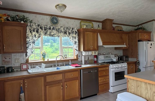 East Worcester House | Fall foliage leaf colors! 3 bd home on gorgeous horse farm, AC, laundry, & views