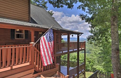 Murphy House | Game Room & Fire Pit: Picturesque Cabin in Murphy
