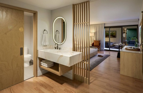 Rancho Santa Fe Hotel | Golf View King Fireplace | Drive to Coastal Escape, Hiking Trail & Relaxing Pool