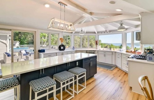 Naples House | Hot Tub While Taking In Lake Front View