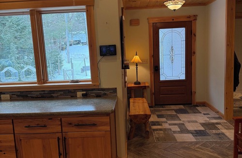 Old Forge House | In Town Waterfront Adirondack Retreat on Moose River A/C & Whole-House Generator