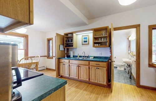 Bomoseen House | Lakeside house, waterfront views, kayak launch, wrap-around porch, w/d, wifi