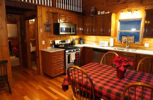 Bath House | Lazy Moose Log Cabin w/hot tub, fireplace & lake