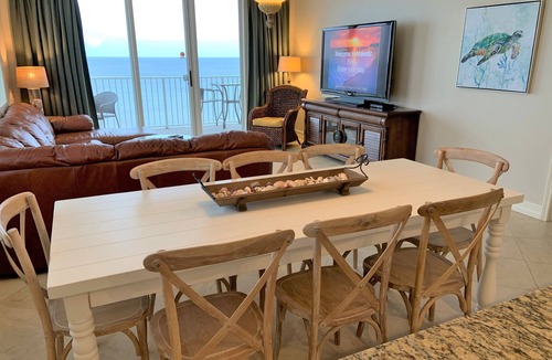 Miramar Beach Condo | Majestic Sun A701 luxurious corner 3 bed 3 bath with ocean views from 2 sides!
