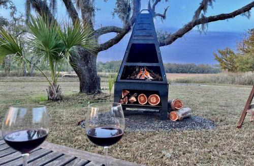 Edisto Island House | Marshfront Villa In The Trees - Near Beach & Bay