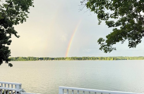Crown Point House | Million dollar views and privacy on Lake Champlain Pets Welcome