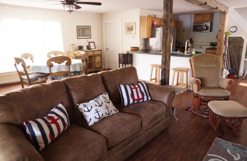 Salisbury House | Modernized, open style, waterfront lakehouse! Sleeps up to 10! Great swimming!