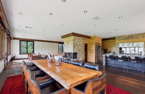 Stowe House | Mountain Zen: spacious 3 br, expansive decks with views, private swimming pond w/dock!