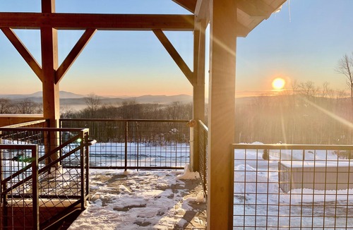 Ludlow Condo | Mountainside Luxury 2-Level Condo at Okemo. Ski-In/Out.