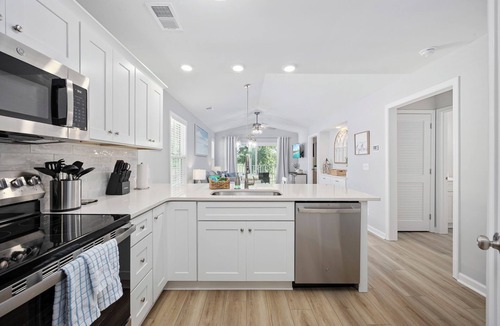Carolina Forest Condo | NEW 2BR/2BA Modern Coastal Condo w/Scenic Views