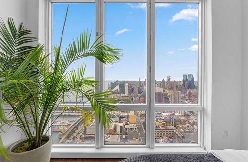 Hell's Kitchen Apartment | NYC DREAM HOME! Corner Luxury 2BR/2BA near Times Sq