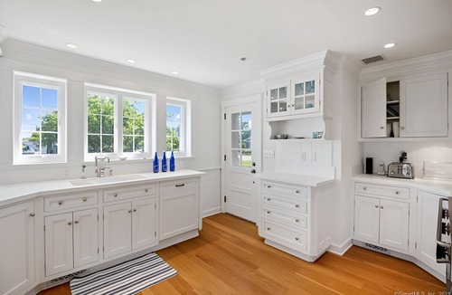 Groton Long Point House | Oceanfront home with private dock & large yard