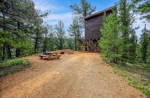 Divide Cabin | Off-Grid Tiny House Treehouse, re-live your childhood fantasy and dream!